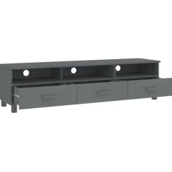Mueble de TV Hamar 3 cajones + 3 compartimentos madera 40x158x40 cm