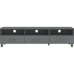 Mueble de TV Hamar 3 cajones + 3 compartimentos madera 40x158x40 cm