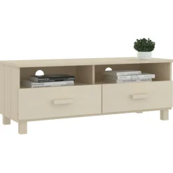 Mueble de TV Hamar 2 cajones + 2 compartimentos 40x106x40 cm
