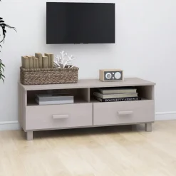 Mueble de TV Hamar 2 cajones + 2 compartimentos 40x106x40 cm