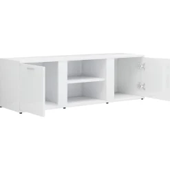 Mueble de TV Lima 2 puertas + 2 compartimentos 37x120x34 cm