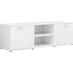Mueble de TV Lima 2 puertas + 2 compartimentos 37x120x34 cm