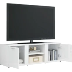 Mueble de TV Lima 2 puertas + 2 compartimentos 37x120x34 cm