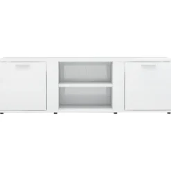 Mueble de TV Lima 2 puertas + 2 compartimentos 37x120x34 cm