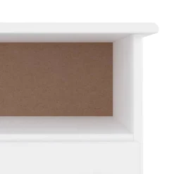 Mueble de TV Lince 2 cajones con compartimento madera de pino 41x100x35 cm