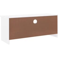 Mueble de TV Lince 2 cajones con compartimento madera de pino 41x100x35 cm
