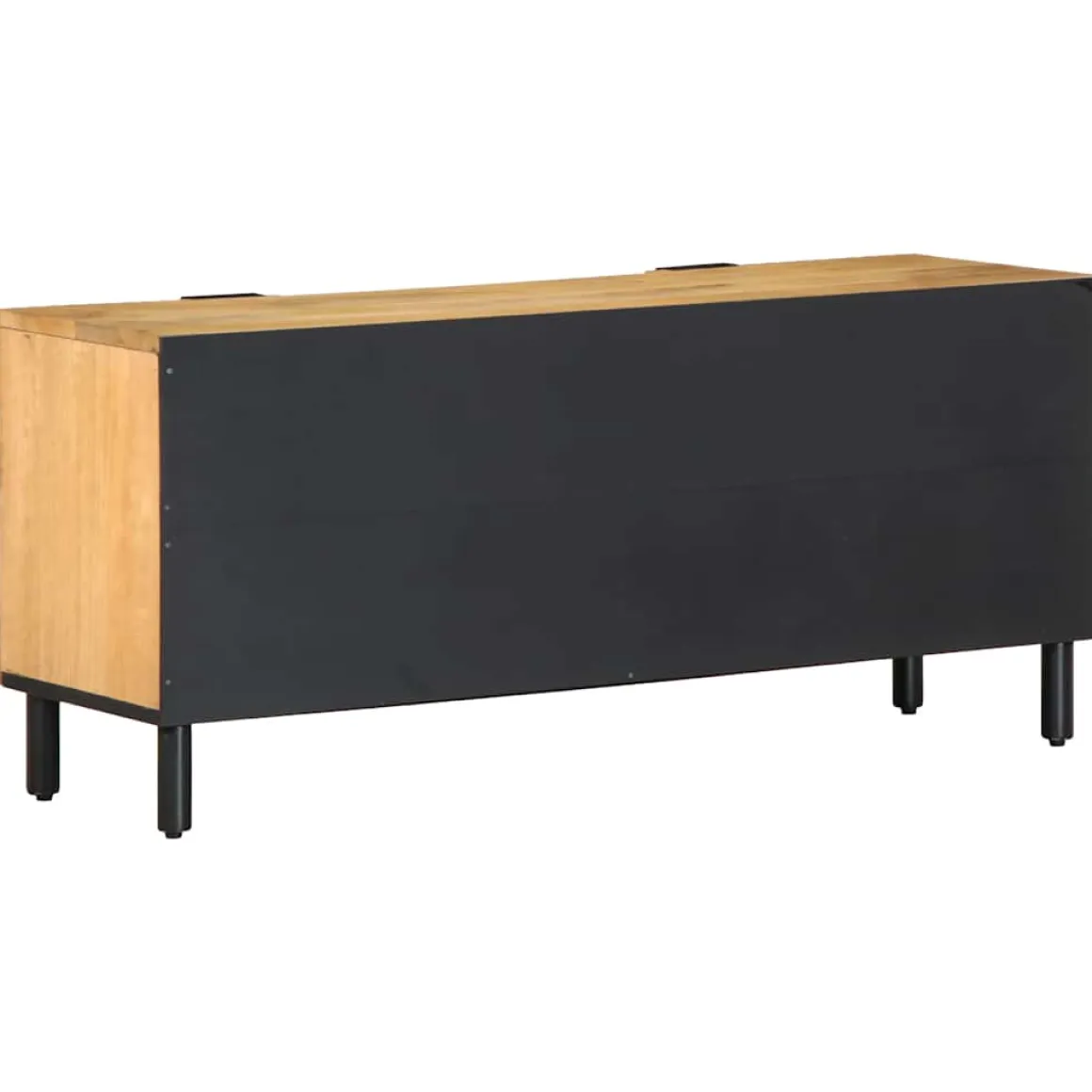 Mueble de TV Mica 2 armarios + 1 cajón natural 46x105x33 cm