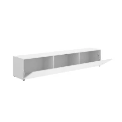 Mueble de TV Noka puerta abatible blanco 43x220x41,6 cm