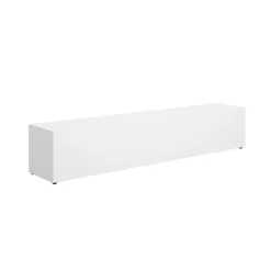 Mueble de TV Noka puerta abatible blanco 43x220x41,6 cm