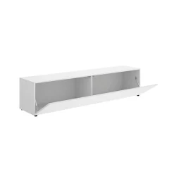 Mueble de TV Noka puerta abatible blanco 43x180x41,6 cm