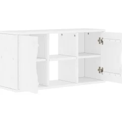 Mueble de TV Odda 2 armarios + 2 compartimentos 40x79x24 cm