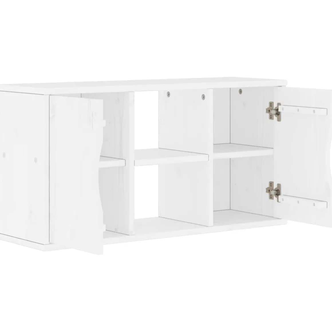 Mueble de TV Odda 2 armarios + 2 compartimentos 40x79x24 cm