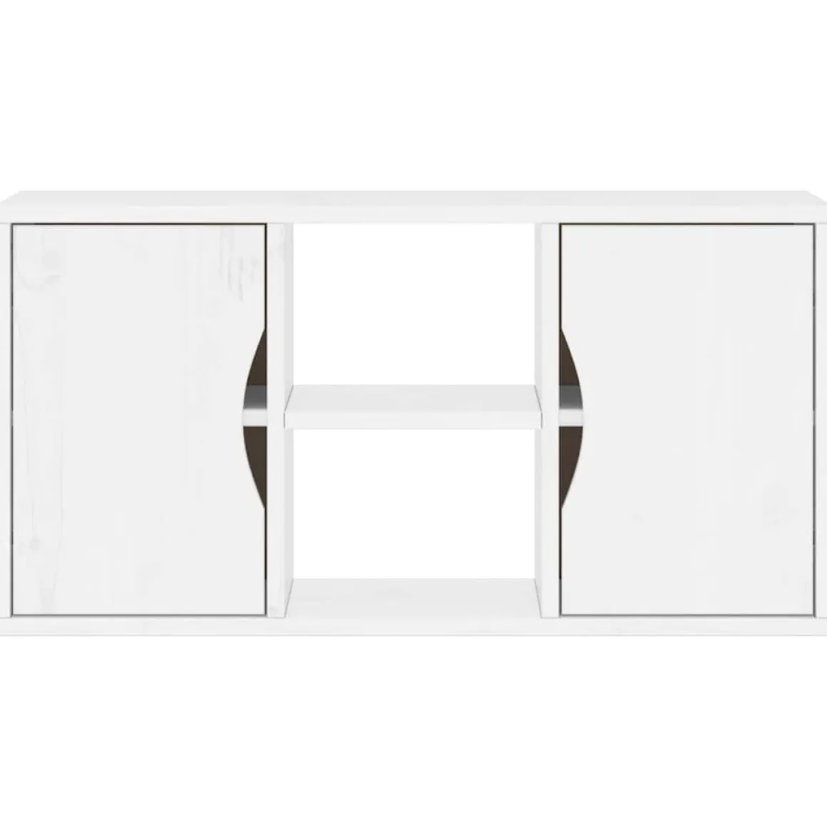 Mueble de TV Odda 2 armarios + 2 compartimentos 40x79x24 cm