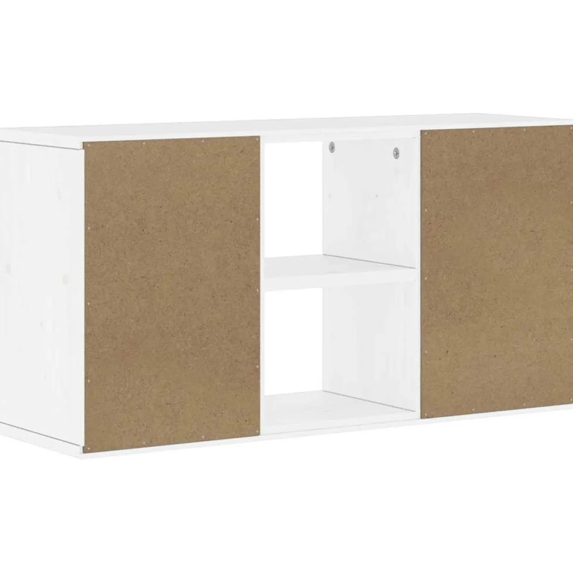 Mueble de TV Odda 2 armarios + 2 compartimentos 40x79x24 cm