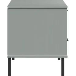 Mueble de TV Oslo cajón + compartimento + armario madera de pino 46,5x106x40 cm