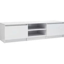 Mueble de TV Phoebe 2 puertas + 2 compartimentos 35,5x140x40 cm