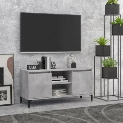 Mueble de TV Rif 2 puertas + 2 compartimentos 50x103,5x35 cm
