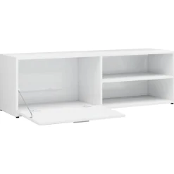 Mueble de TV Timbal 2 compartimentos + puerta abatible 37x120x34 cm