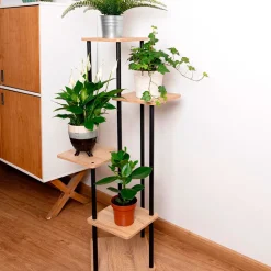 Mueble macetero MOA Vinthera 5 estantes madera 106,3x59,8x59,8 cm