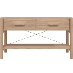 Mueble para TV Mila 2 cajones + estante inferior 45x82x38 cm