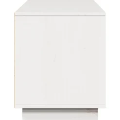 Mueble TV Atenas 4 puertas blanco 45x156x37 cm