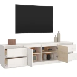 Mueble TV Laura 2 puertas + 4 cajones 47,5x176x37 cm