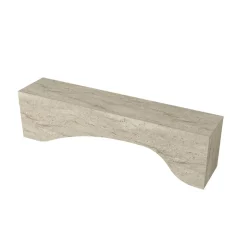 Mueble TV Mara luz LED gris 40x150x31,4 cm