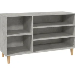 Mueble zapatero 5 compartimentos madera 60x102x36 cm