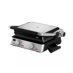 MultiGrill Braun CG7020 2000W 3 en 1 con dos placas acero inox