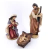 Nacimiento de 3 piezas 13,5/18/4,6 x 7,5 x 3 cm Resina