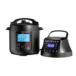 Olla a presión programable + freidora de aire Foodie Pot Cloen 6L 20 programas negro