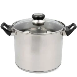 Olla Hábitat Quid con tapa acero inoxidable
