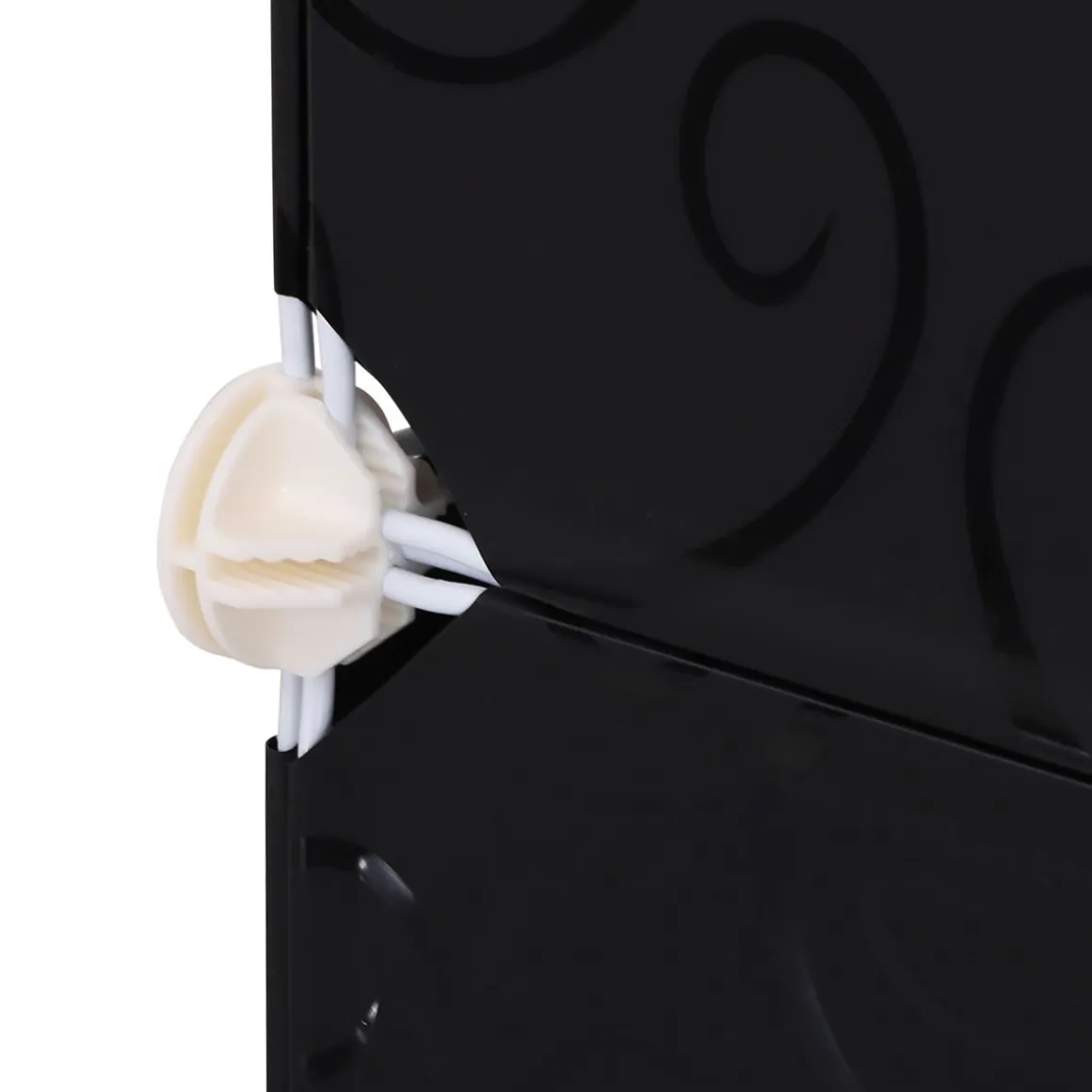 Organizador modular Lume Homcom 12 cubos personalizable blanco/negro 145x111x45 cm