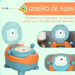 Orinal infantil Zonekiz con tapa antideslizante 6-36 meses