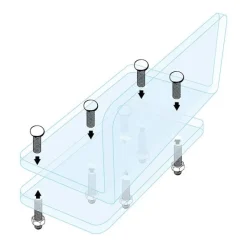 Pack 2 Abrepuertas para manijas
