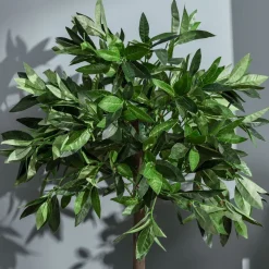 Pack 2 plantas artificiales Lohan Outsunny verde Ø16x90 cm