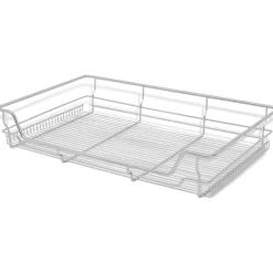 Pack de 2 bandejas de alambre extraíbles inox