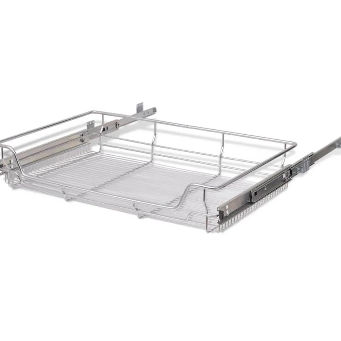 Pack de 2 bandejas de alambre extraíbles inox