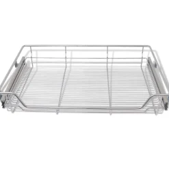 Pack de 2 bandejas de alambre extraíbles inox