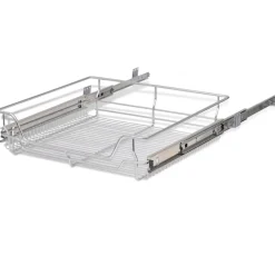 Pack de 2 bandejas de alambre extraíbles inox