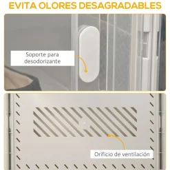 Pack de 8 cajas organizativas Homcom modulares 21x28x36 cm