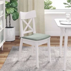 Pack de 4 cojines Cecilia para asiento 40x40 cm