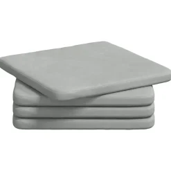 Pack de 4 cojines Cecilia para asiento 40x40 cm