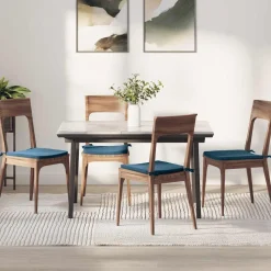 Pack de 4 cojines Cecilia para asiento 40x40 cm