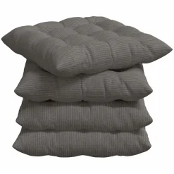 Pack de 4 cojines Lucía para asiento 40x40 cm