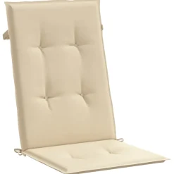 Pack de 2 cojines para silla con respaldo alto 70x50x50 cm