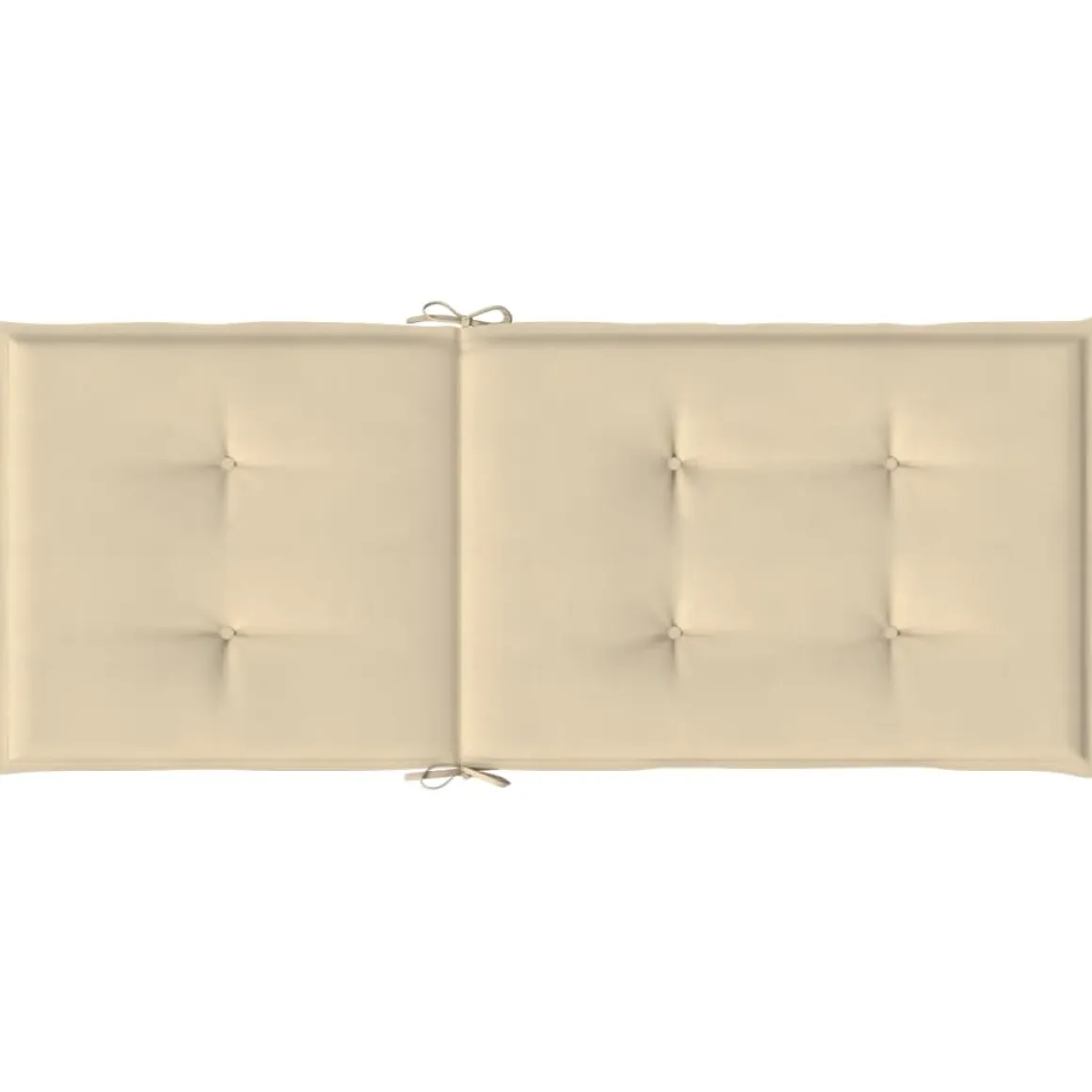 Pack de 2 cojines para silla con respaldo alto 70x50x50 cm
