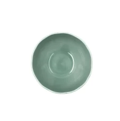 Pack de 6 cuencos Aura Stela Bidasoa porcelana verde Ø12x5 cm