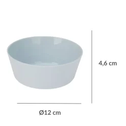 Pack de 6 cuencos multicolor Ø12x4,6 cm
