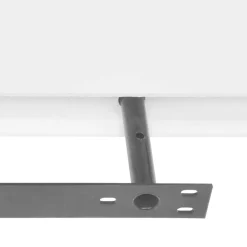 Pack de 2 estantes de pared flotantes MDF 3,8x80x20 cm